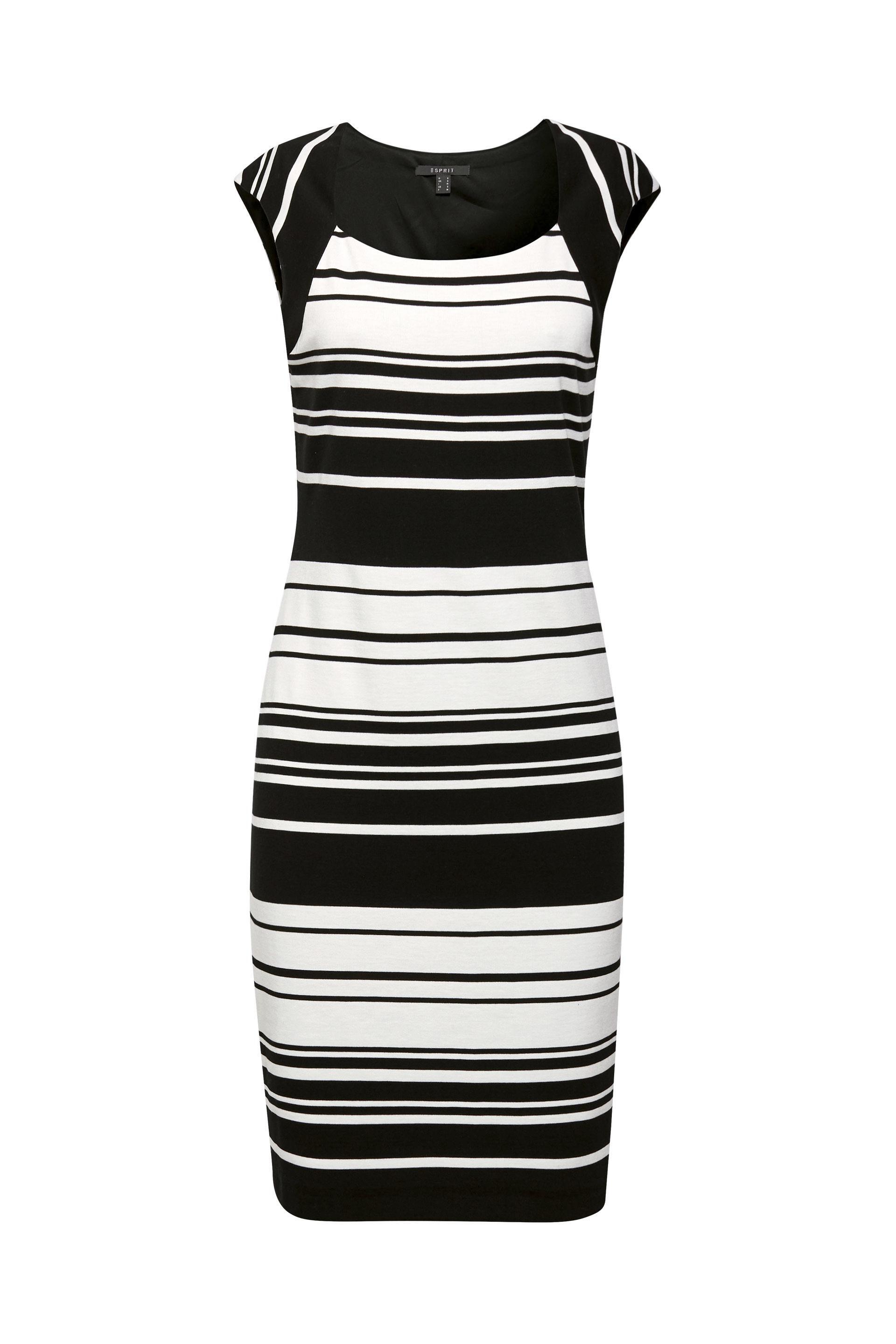 sheath dress in jersey with stretch for comfort