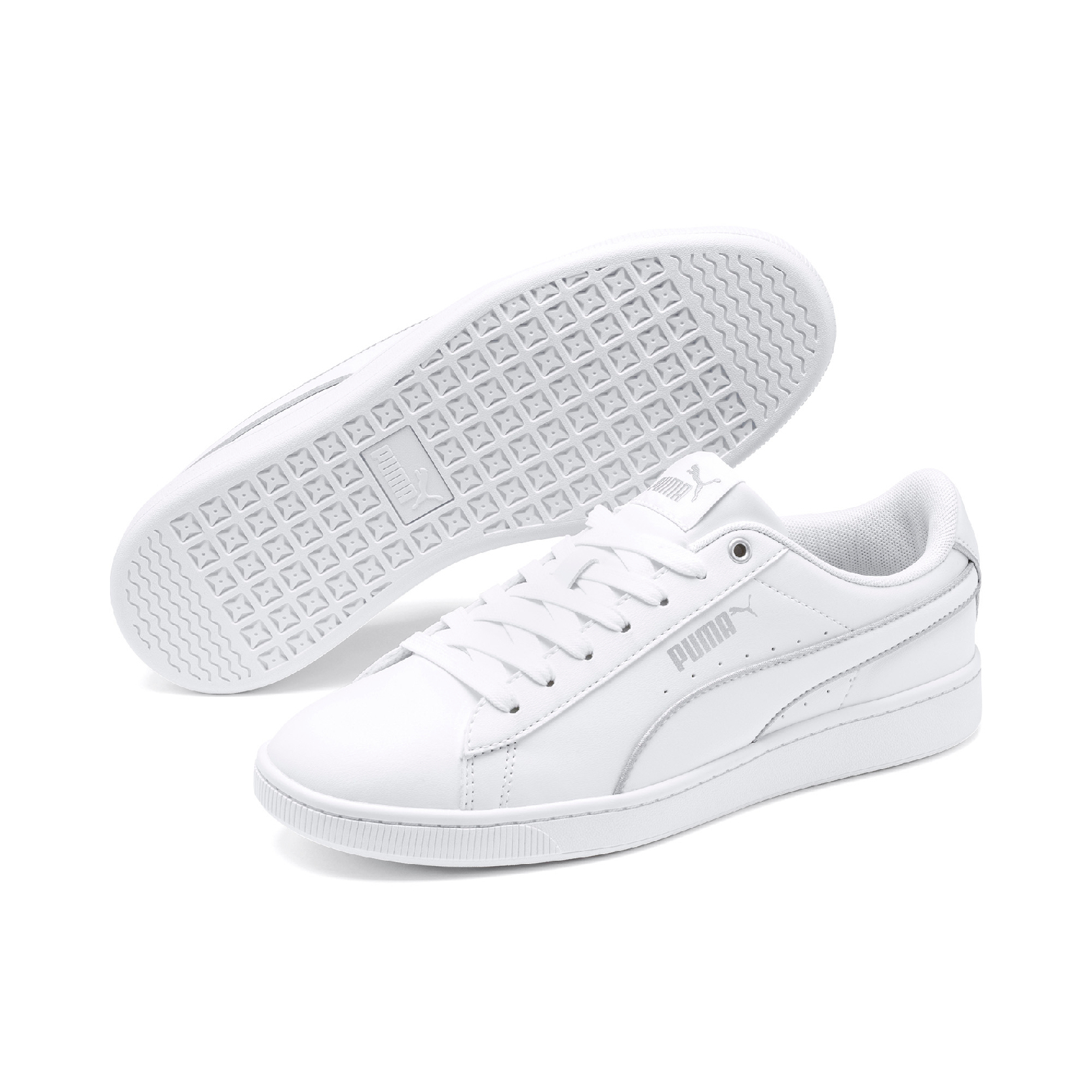 puma smash velcro white