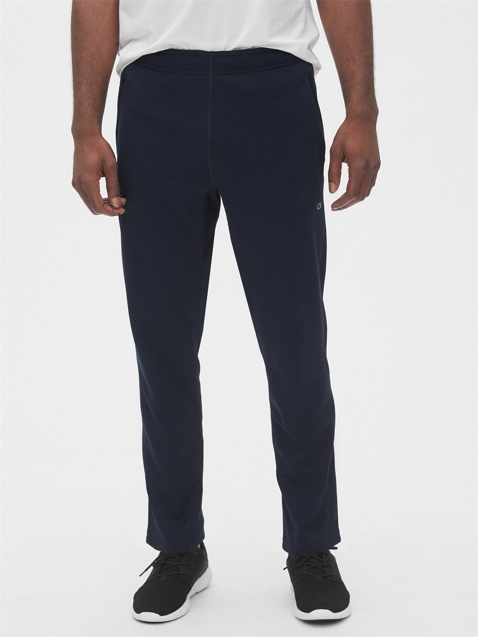 男裝|寬鬆舒適運動褲 Gap Fit運動系列-藏青色