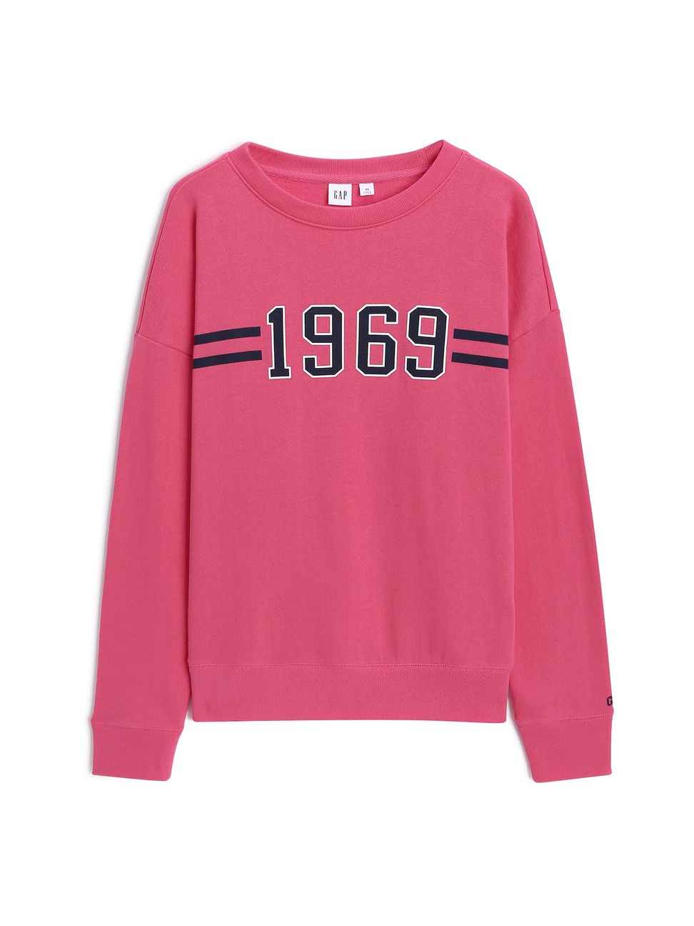女裝|印花大學T 1969復古經典系列-粉红色