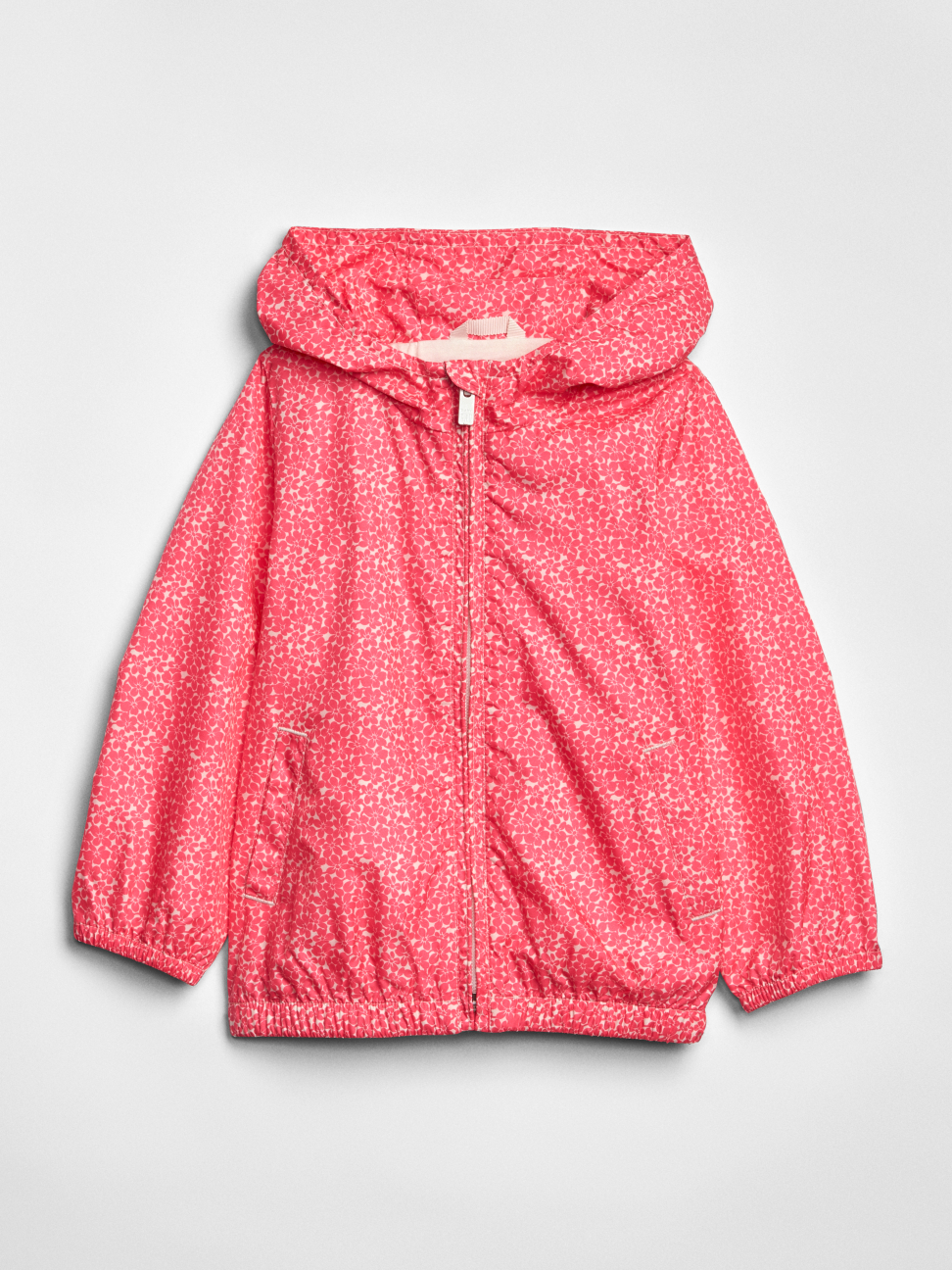女幼童裝|童趣印花長袖外套-粉色碎花