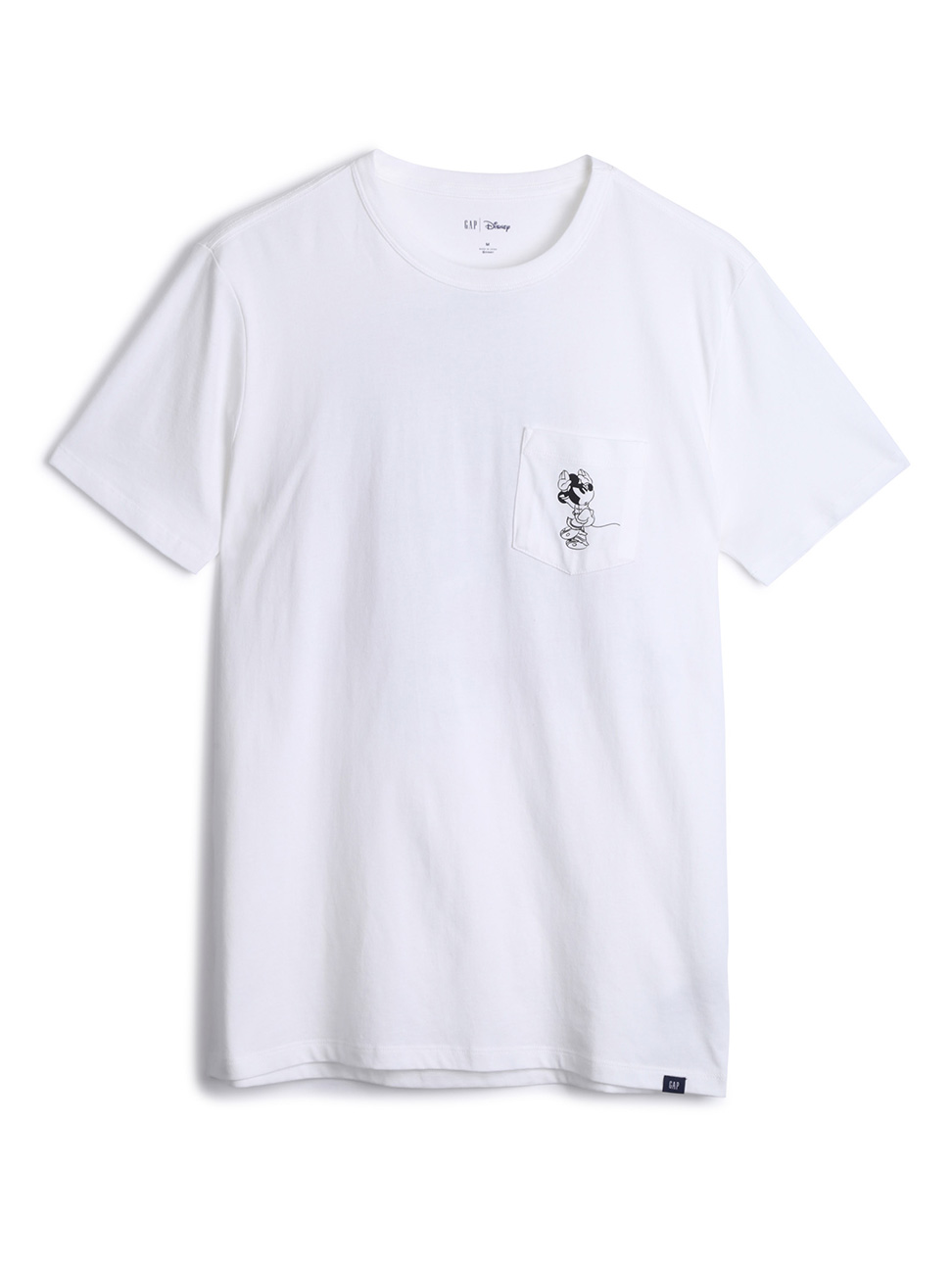男裝|Gap x Disney迪士尼聯名 米奇短袖T恤-光感亮白