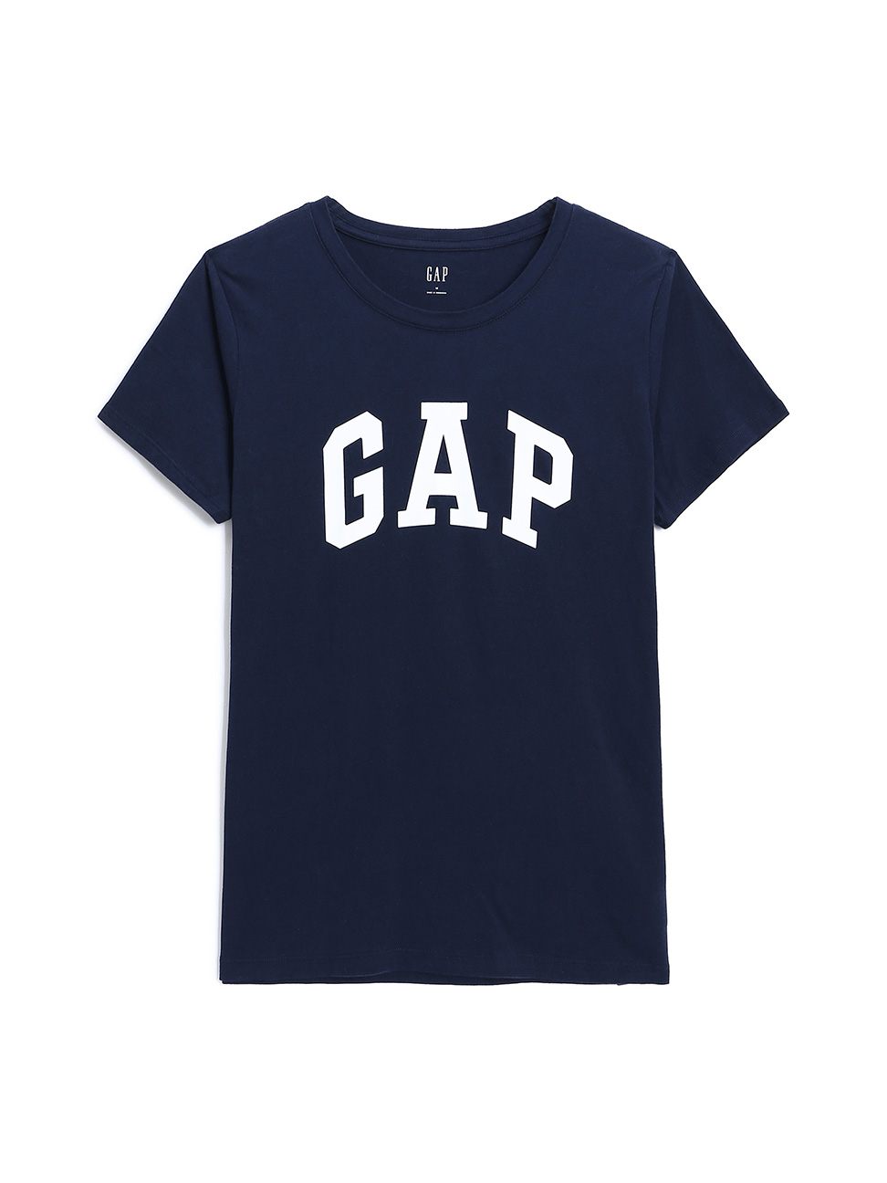 女裝|Logo簡約圓領短袖T恤-海軍藍色