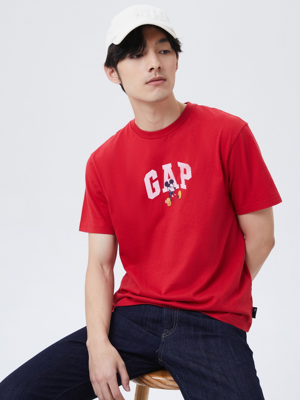 男裝|Gap x Disney 迪士尼系列Logo短袖T恤