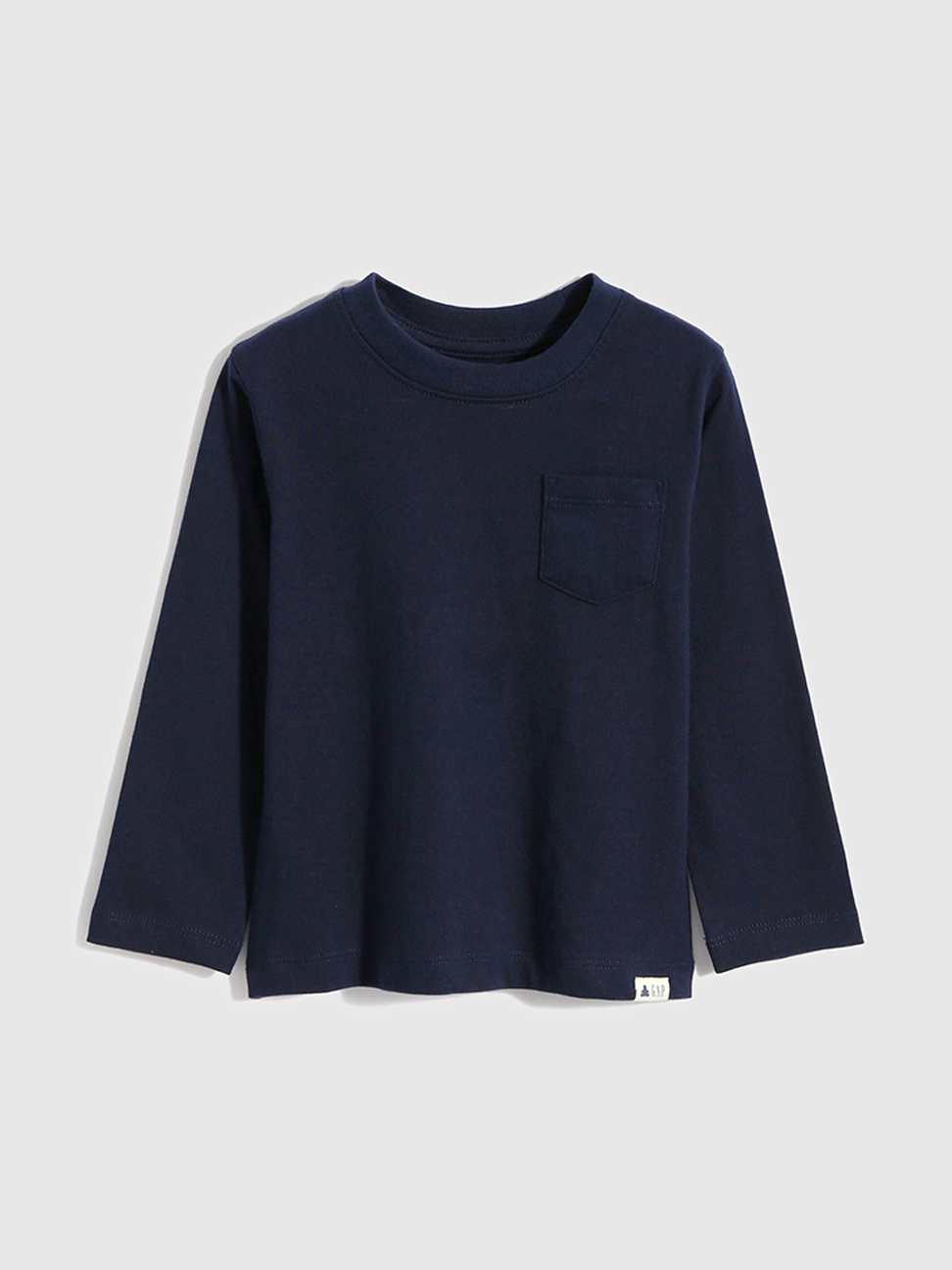 男幼童裝|純棉長袖T恤 布萊納系列-藏青色