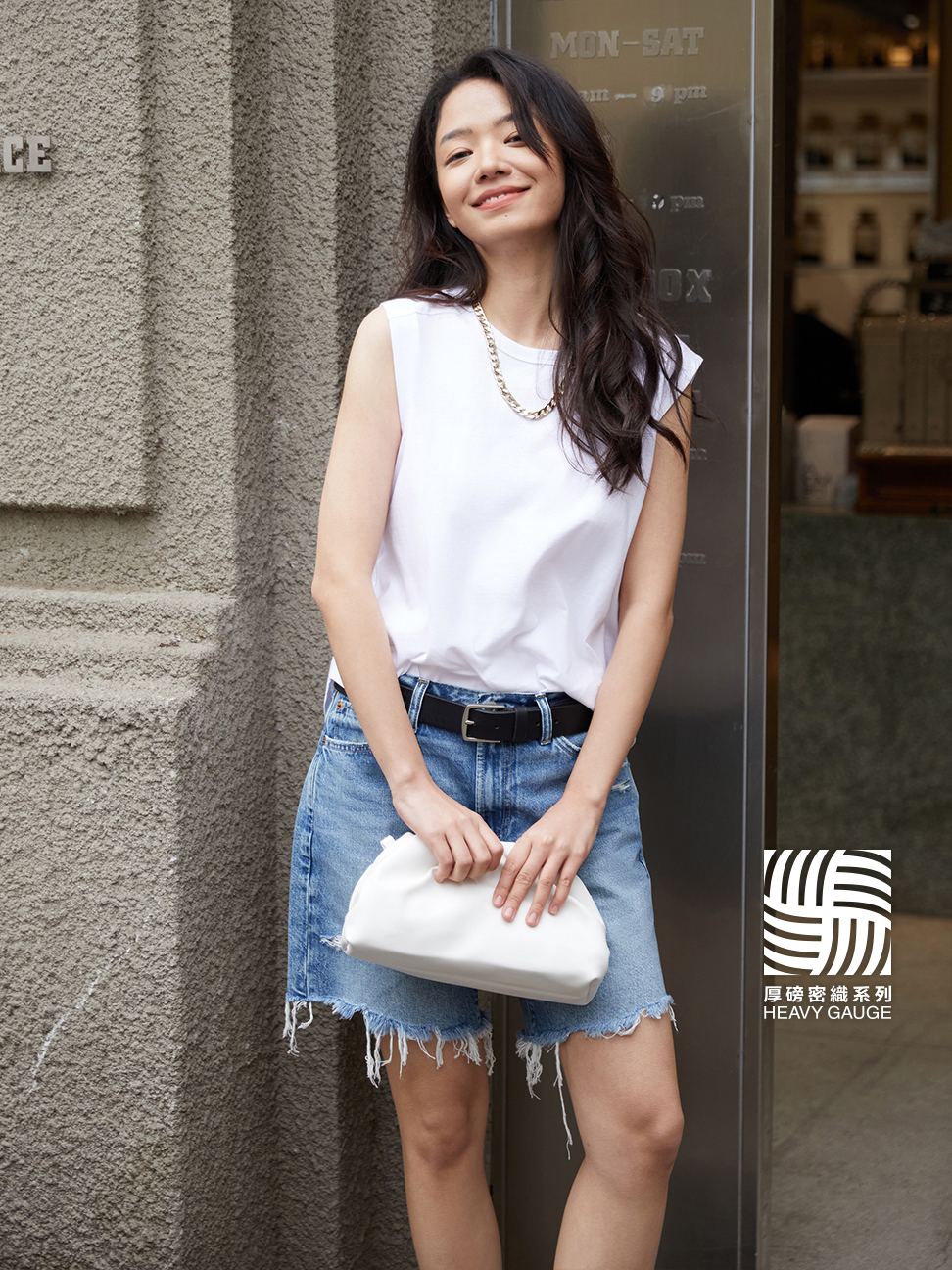 女裝|無袖上衣-白色