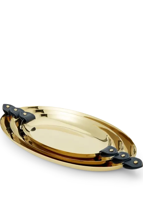 Ralph Lauren Wyatt Nesting Tray 3-Piece Set