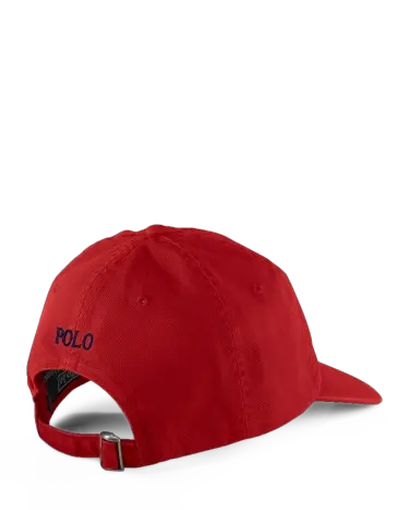 在庫あり 即発可能【ラルフローレン】Cotton Chino Ball Cap The Iconic Cotton Chino Ball Cap in Red | Ralph Lauren® HK