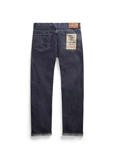 Ralph Lauren Straight Fit Once-Washed Selvedge Jean