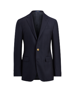 The RL67 Wool Flannel Jacket in Navy | Ralph Lauren® HK The RL67 Wool Flannel Jacket in Navy | Ralph Lauren® HK