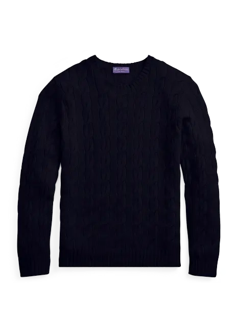 Ralph Lauren Cable-Knit Cashmere Sweater