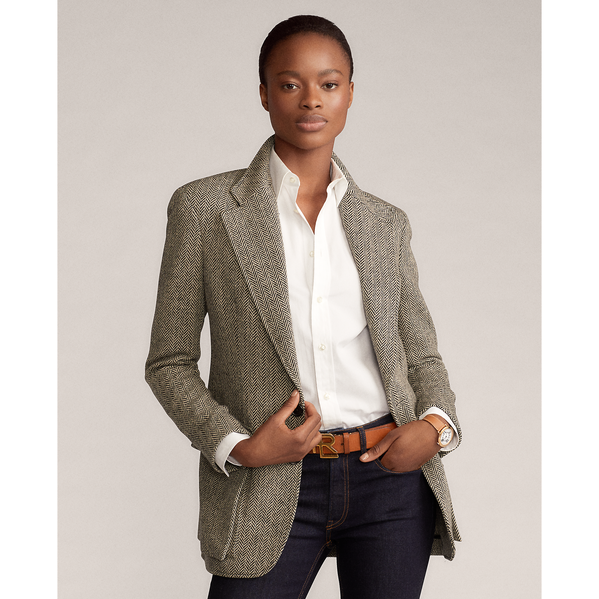 The Tweed Jacket in No Color | Ralph Lauren® HK