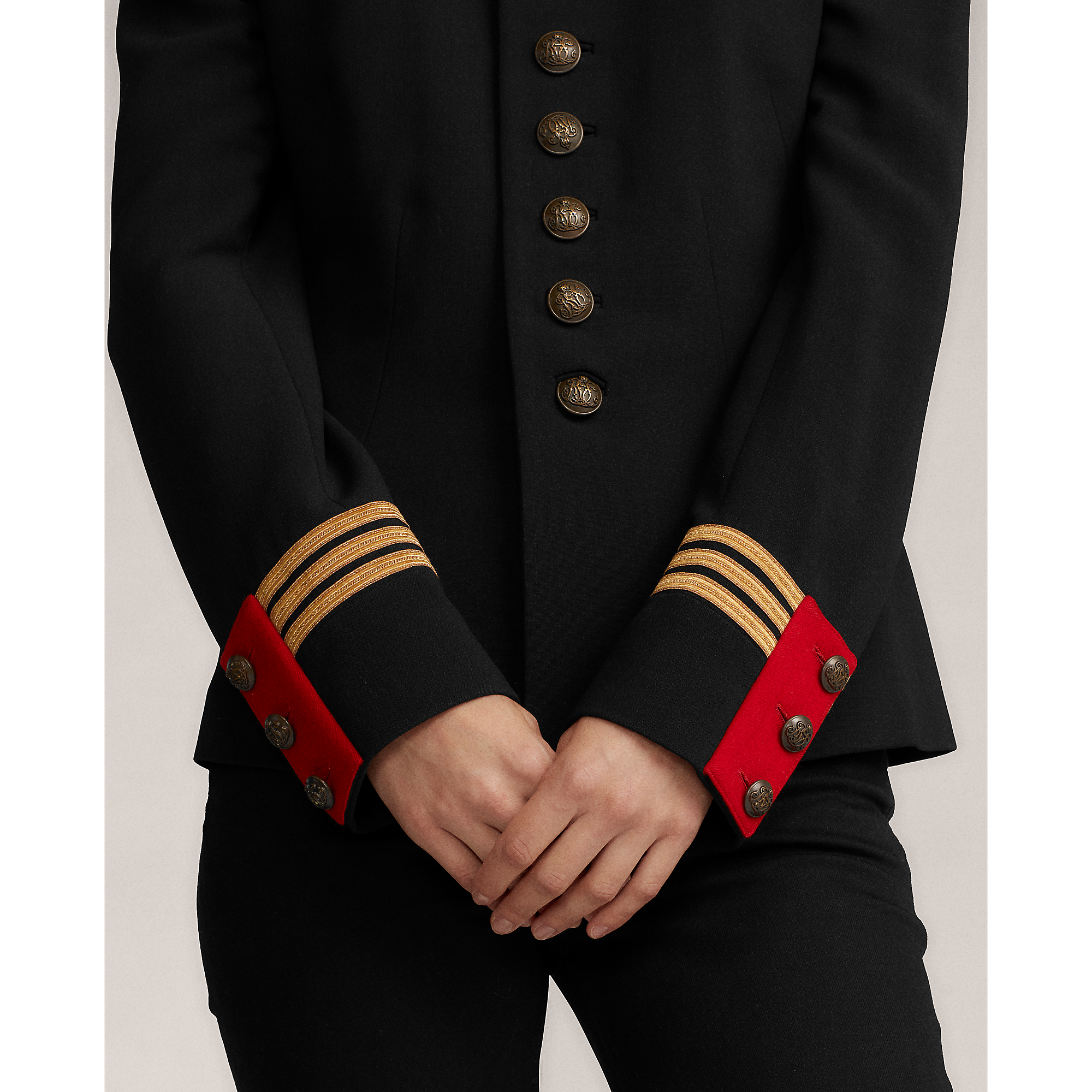 Wilmington Double-Faced Wool Jacket in Black | Ralph Lauren® HK