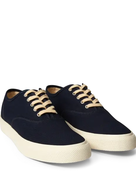 Ralph Lauren Indigo Canvas Sneaker