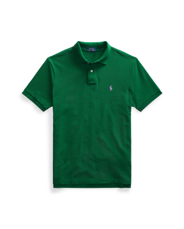 The Iconic Mesh Polo Shirt in Green | Ralph Lauren® HK