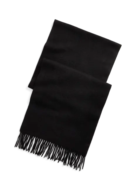 Ralph Lauren Fringe Cashmere Scarf