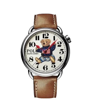 Polo Ralph Lauren NY Bear Watch 42mm 限定 Polo Ralph Lauren Steel Sitting Polo Bear Watch 42mm