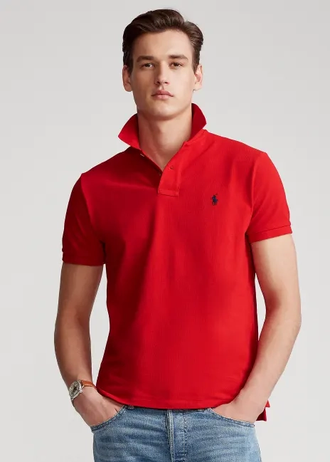 Ralph Lauren The Iconic Custom Slim Fit Mesh Polo