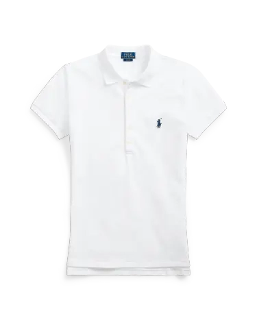 トップス polo Ralph lauren polo shirt y2k white Polo Ralph Lauren Logo embroidery polo - White | 313573242005