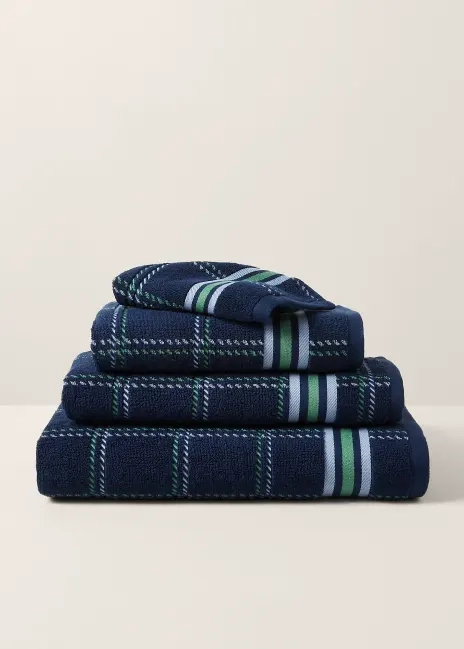 Ralph Lauren Dillon Windowpane Towels