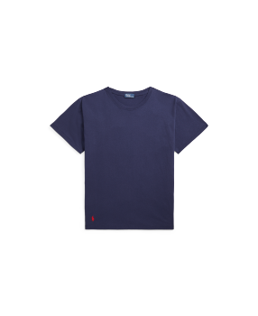 売れ筋商品|||ラルフローレン Tシャツ レディース トップス RELAXED CROP FIT COTTON JERSEY TEE - Basic T-shirt - black Relaxed Crop Fit Cotton Jersey Tee