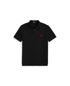 Classic Fit Big Pony Mesh Polo Shirt in Navy | Ralph Lauren® HK