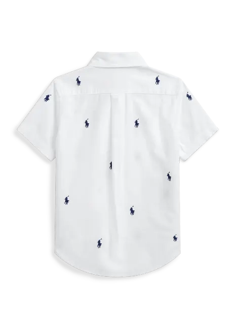 Ralph Lauren Polo Pony Oxford Short-Sleeve Shirt