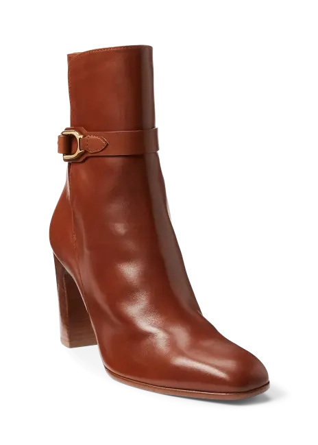 Ralph Lauren Tilton Welington Burnished Bootie