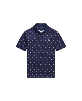 美品 現行 ラルフローレン mesh S/S polo XXL navy Big Pony Mesh Polo Shirt | Ralph Lauren