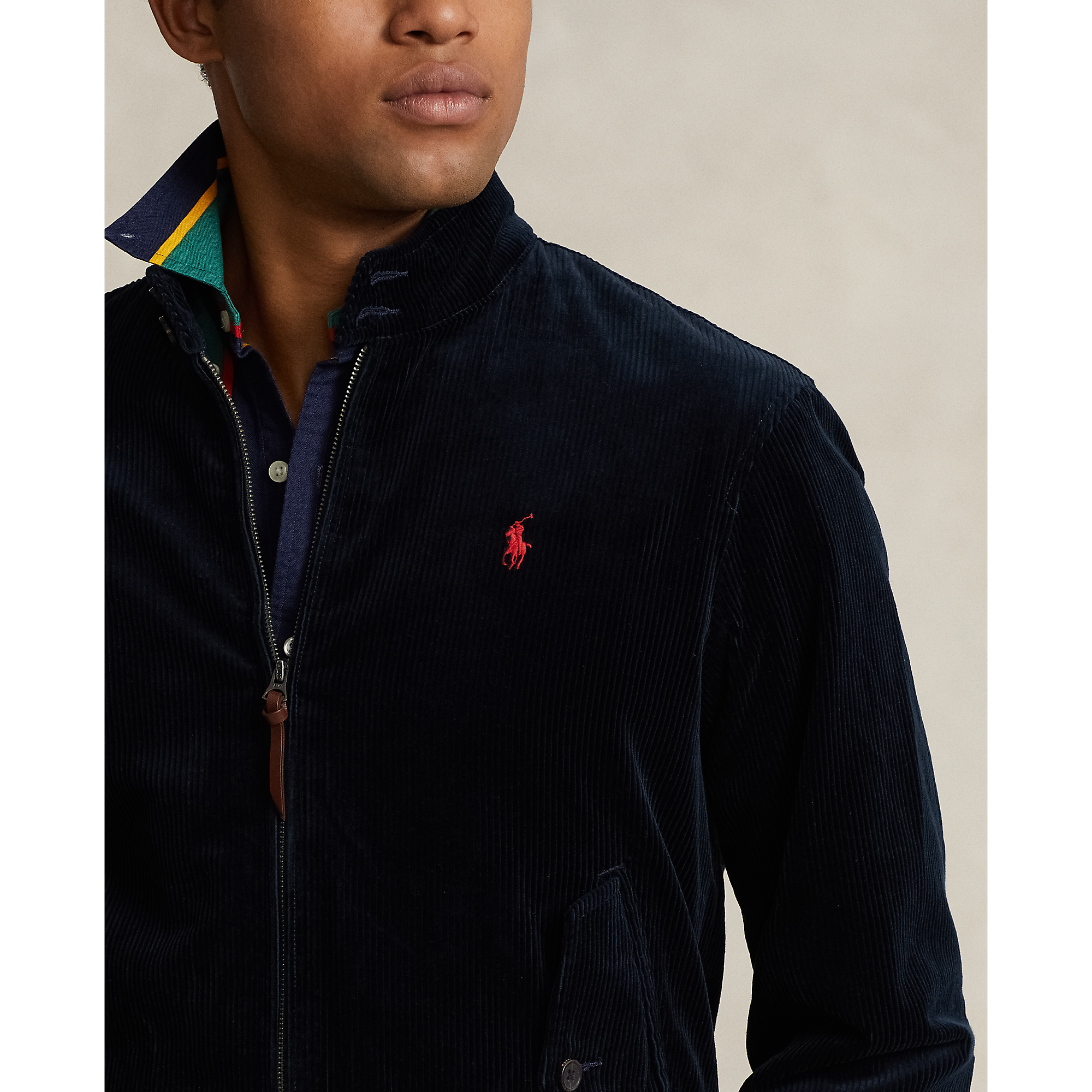 The Bedford Corduroy Jacket in Navy | Ralph Lauren® HK
