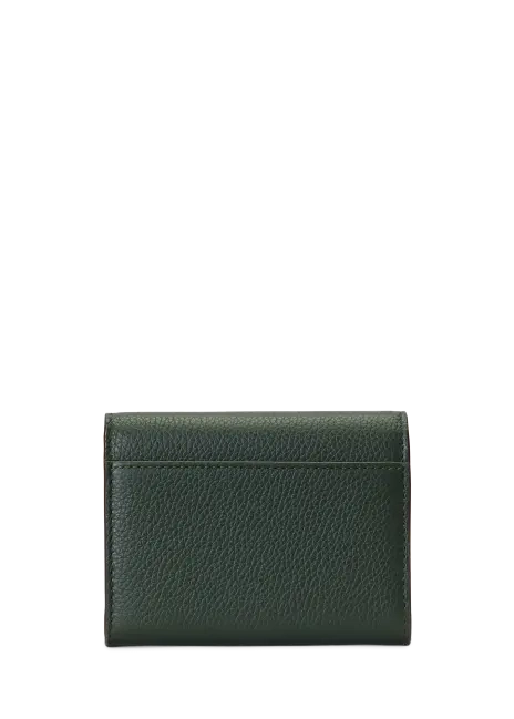 Ralph Lauren Polo ID Leather Fold-Over Card Case