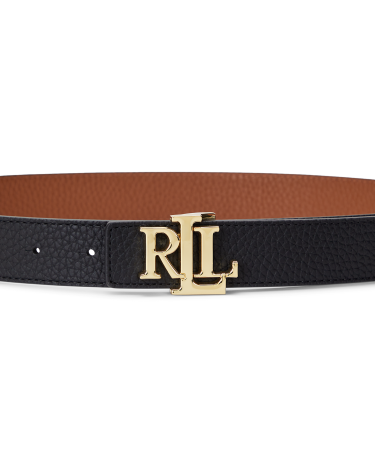 【ラルフローレン】Logo Reversible Pebbled Leather Belt Logo Reversible Pebbled Leather Belt | Ralph Lauren