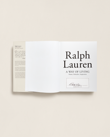 Ralph Lauren: A Way of Living – The Little Coterie Shop