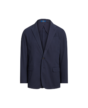Polo Tailored Wool Flannel Blazer in Navy | Ralph Lauren® HK