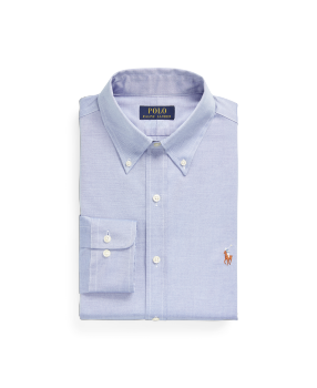 Classic Fit Indigo Chambray Shirt in Blue | Ralph Lauren® HK