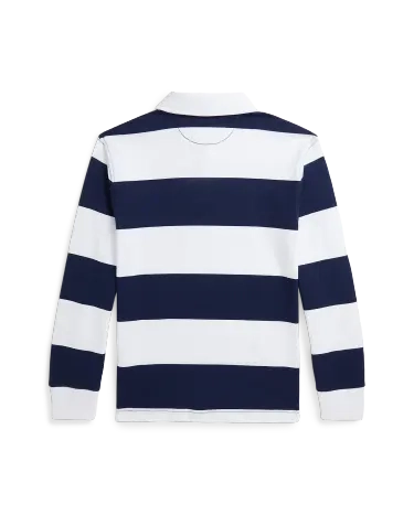 The Iconic Rugby Shirt in Blue | Ralph Lauren® HK