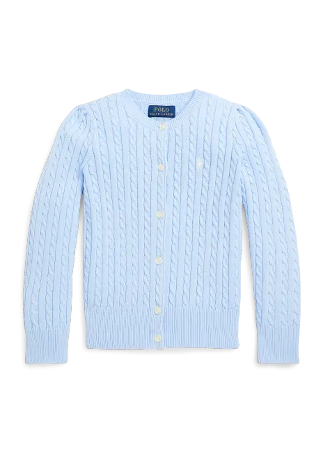 Ralph Lauren Mini-Cable Cotton Cardigan