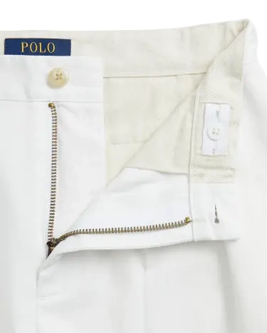 パンツ Polo Ralph Lauren Whitman Chino White ホイットマン リラックスド フィット プリーテッド チノ パンツ