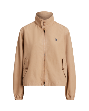 Cotton Canvas Jacket in Khaki | Ralph Lauren® HK