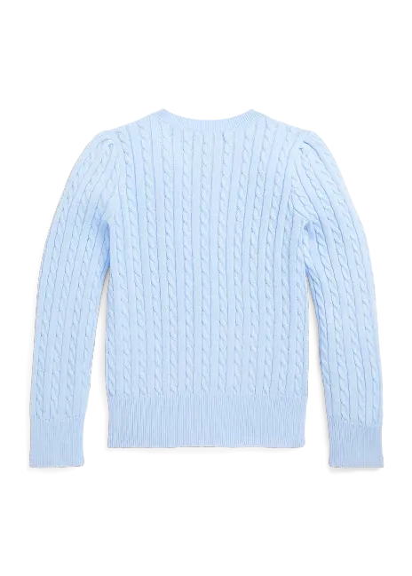 Ralph Lauren Mini-Cable Cotton Cardigan