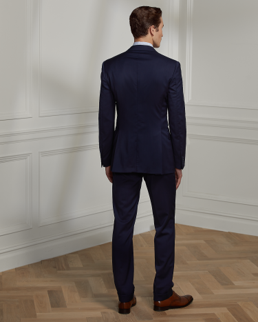Gregory Hand-Tailored Wool Serge Suit in Blue | Ralph Lauren® HK Gregory Hand-Tailored Wool Serge Suit in Blue | Ralph Lauren® HK