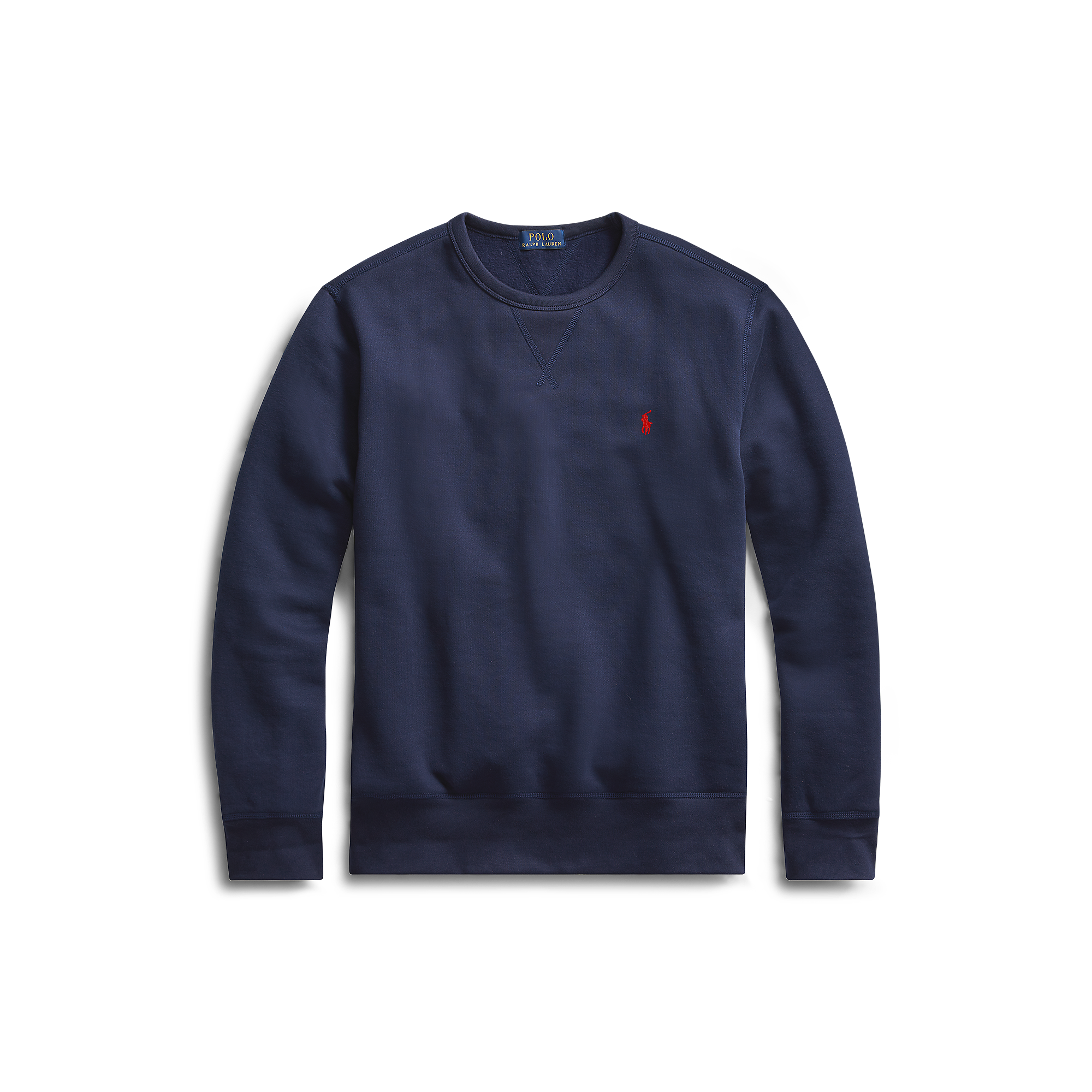 The RL Fleece Sweatshirt in Navy | Ralph Lauren® HK