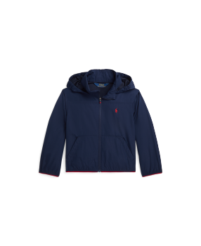 P-Layer 1 Hooded Jacket in Navy | Ralph Lauren® HK P-Layer 1 Hooded Jacket in Navy | Ralph Lauren® HK