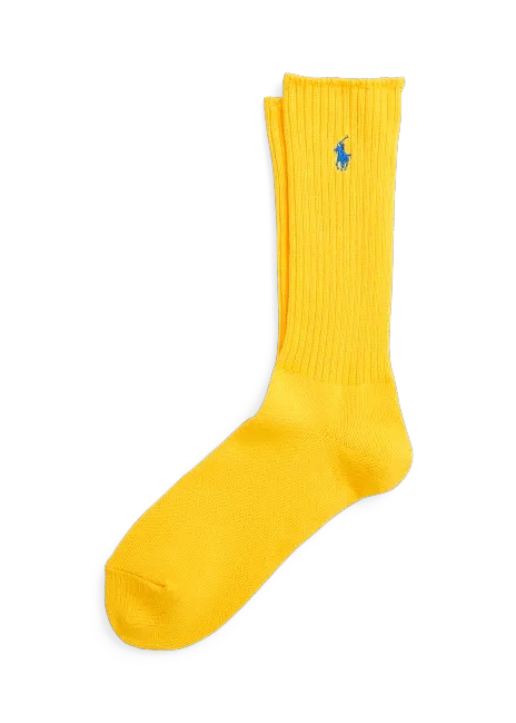 Ralph Lauren Cotton-Blend Crew Socks