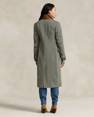 Herringbone Coat in Multi | Ralph Lauren® HK