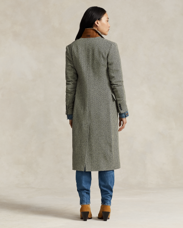 Herringbone Coat in Multi | Ralph Lauren® HK