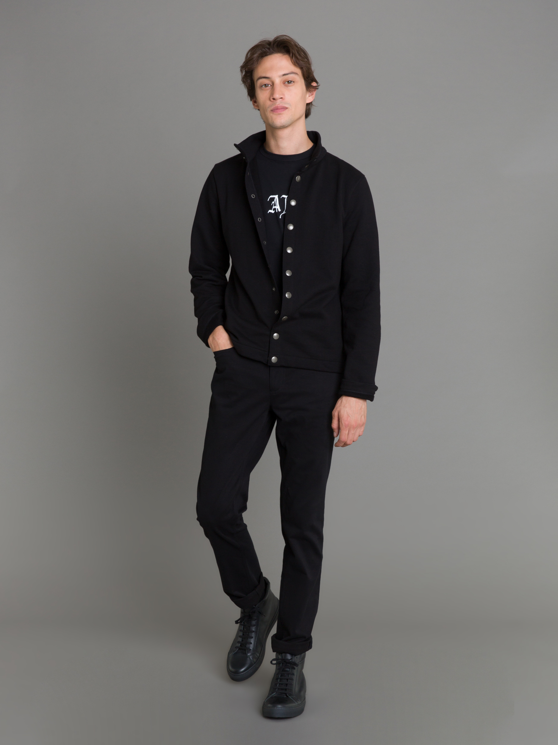 NEW YVAN SNAP CARDIGAN | agnès b. HK