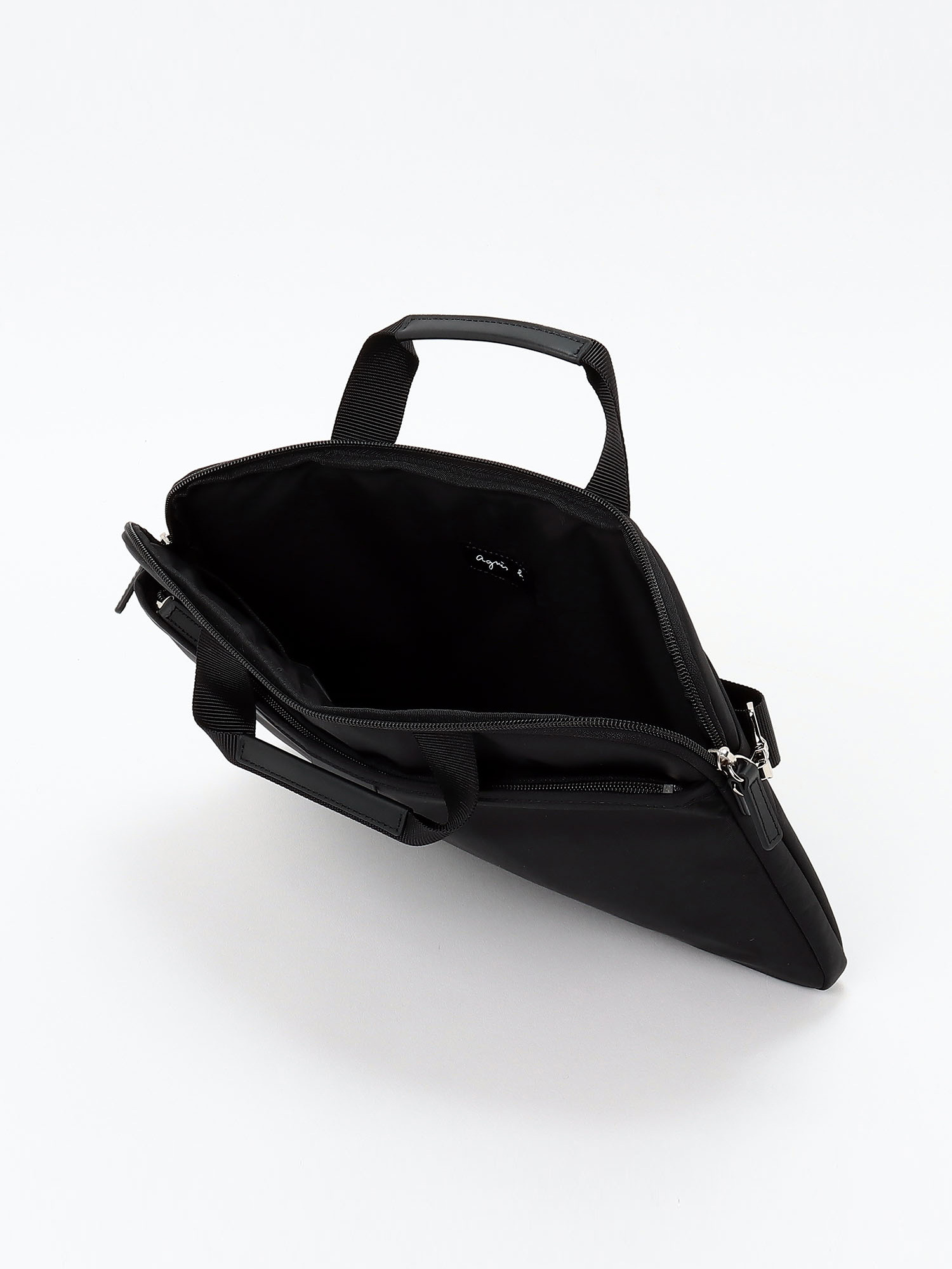 UNISEX'S NYLON BRIEFCASE | agnès b. HK