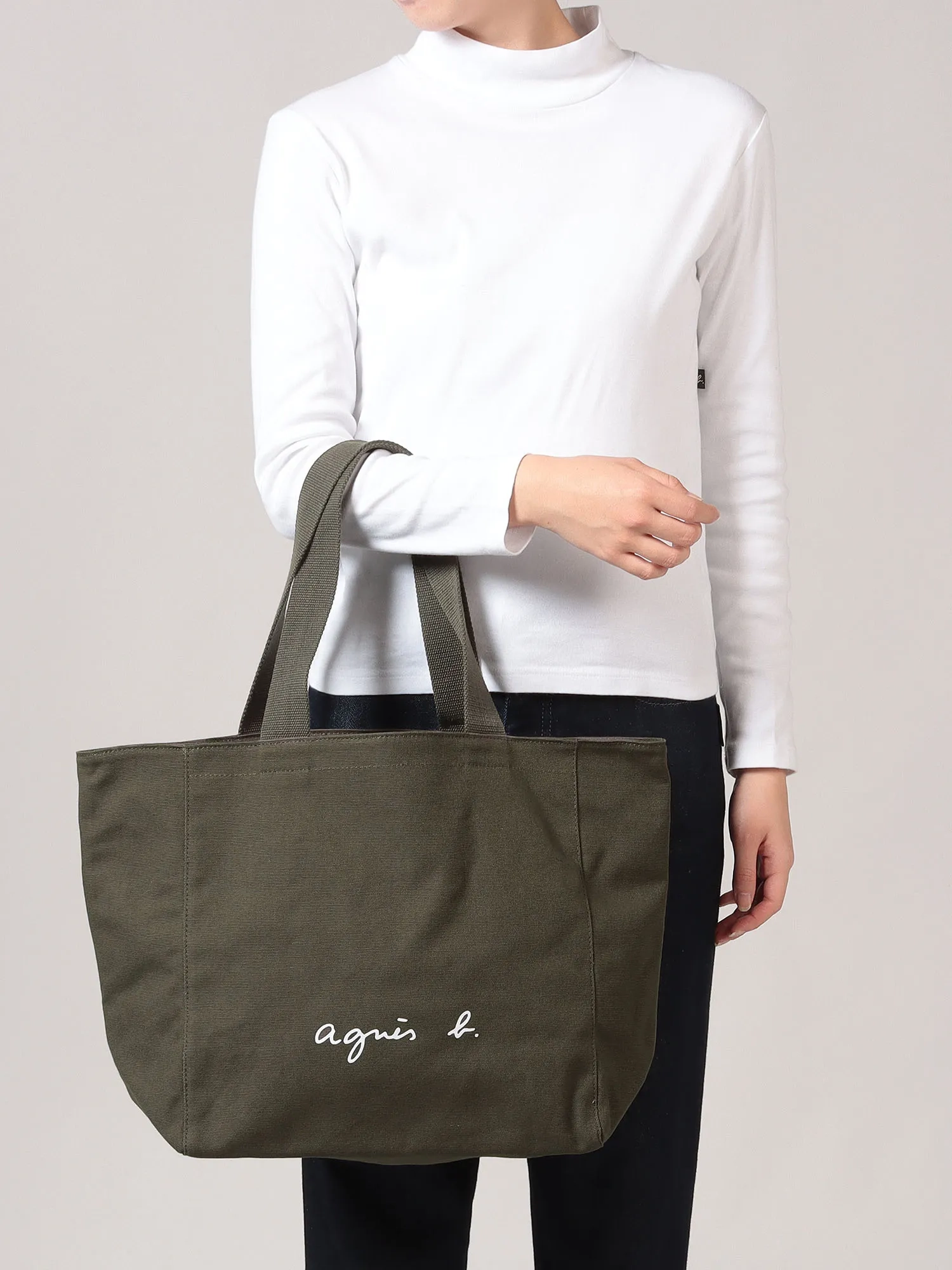 CANVAS SHOULDER TOTE