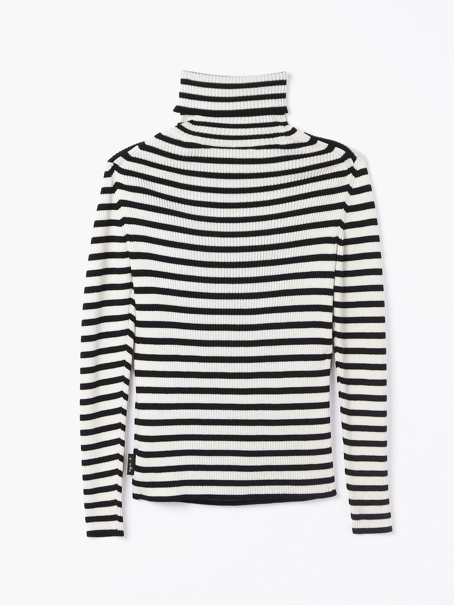 To b. WOMEN'S STRIPE TURTLENECK PULLOVER | agnès b. HK To b. WOMEN'S STRIPE TURTLENECK PULLOVER | agnès b. HK